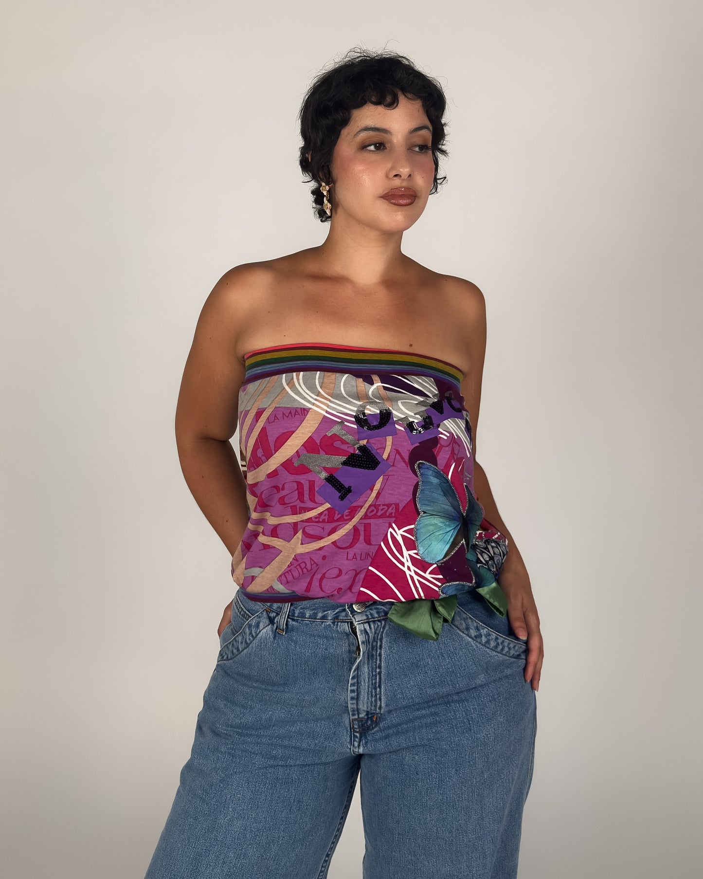 Butterfly Tube Top - S/M