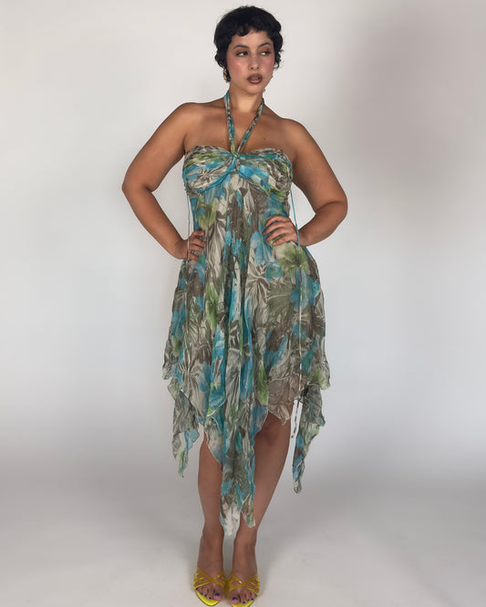 Silk Dress - size M/L