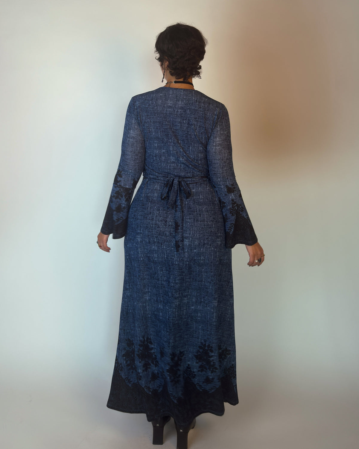 Blue Witchy Maxi Dress - M-XL