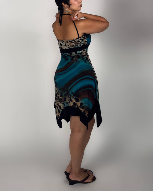 Stretch Leopard Midi - size M/L
