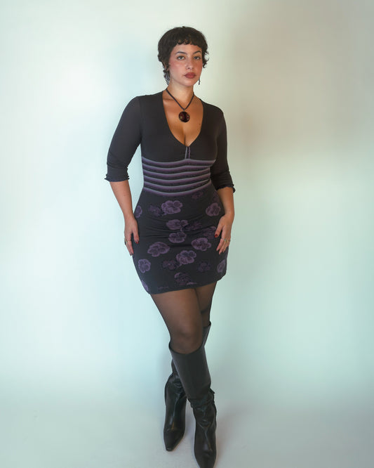 Vintage Miss Sixty Knit Mini Dress - S/M