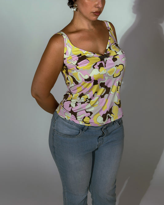 Vintage Morgan Stretch Top - size M-XL