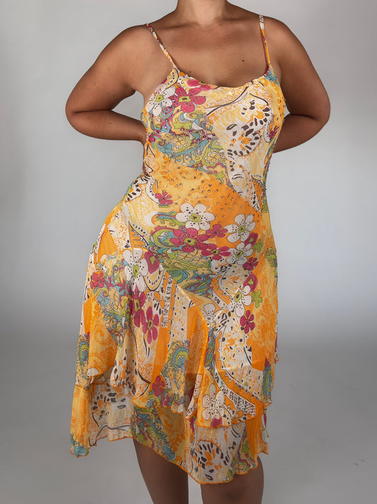 Silk Fairy Dress - size M/L