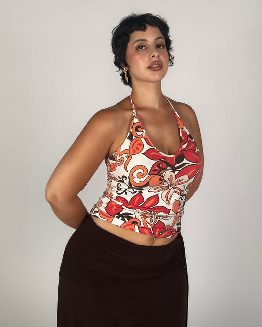 Retro Halter Top - M/L