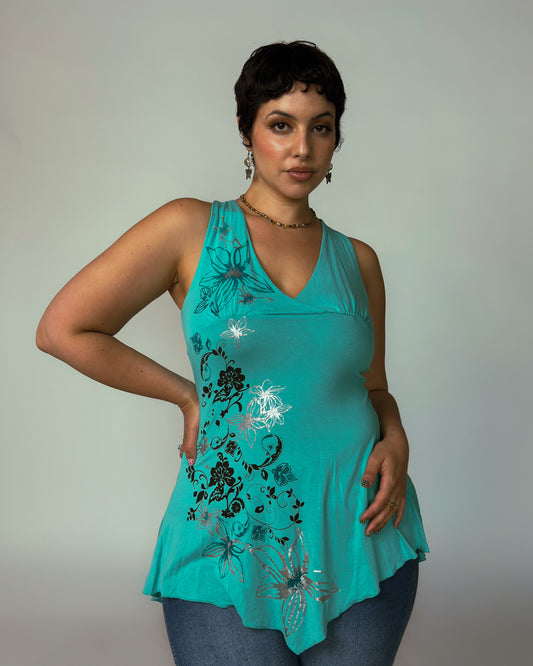 Spanish Vintage Y2K Top - size M/L