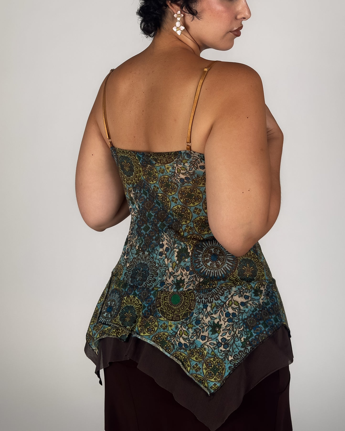 Asym Stretch Cami Top - L/XL