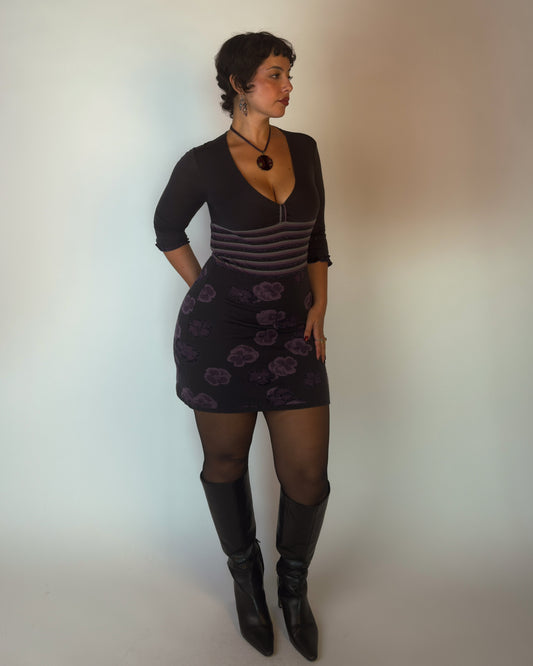 Vintage Miss Sixty Knit Mini Dress - S/M