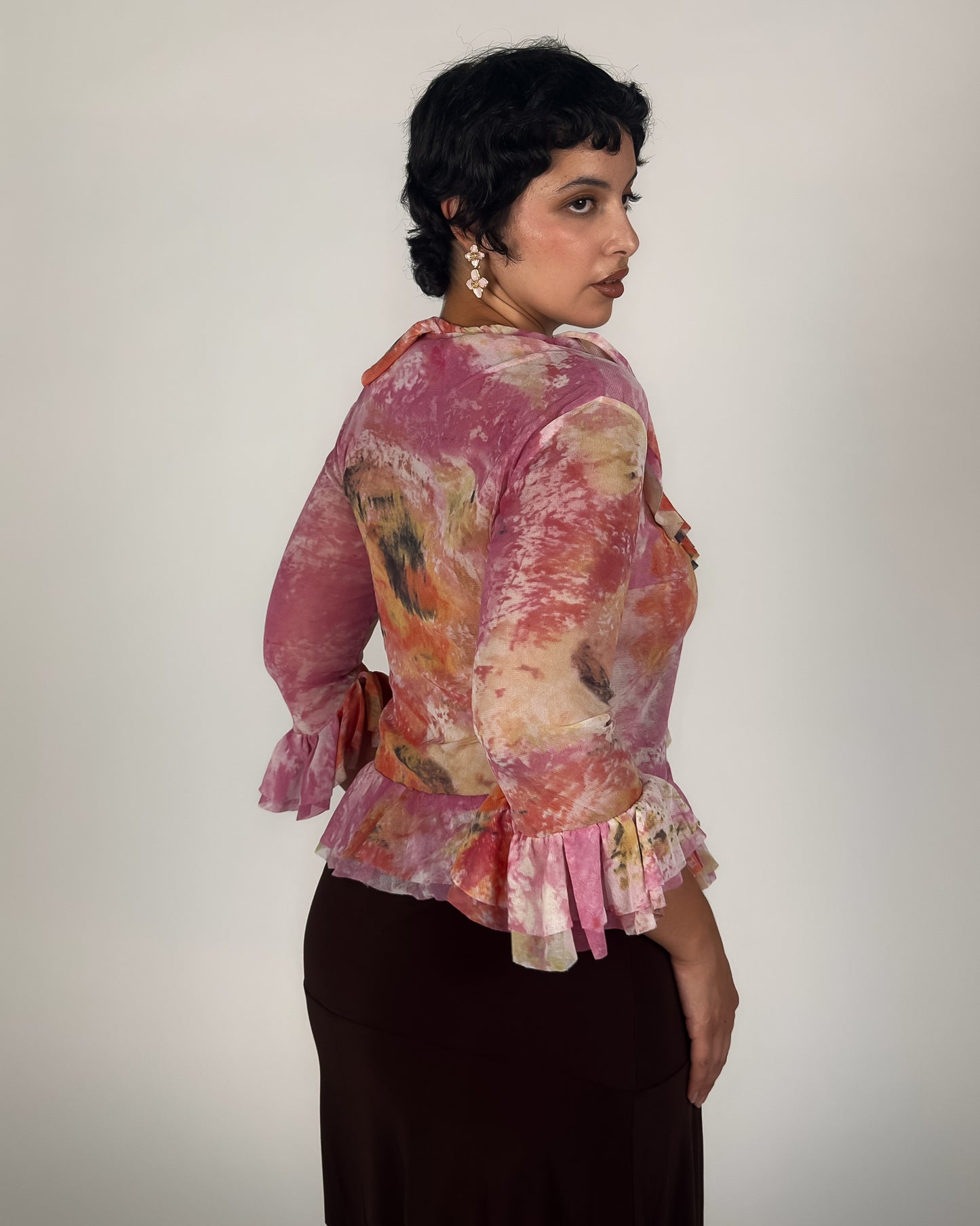 Lili Nucci Ruffle Top - M/L