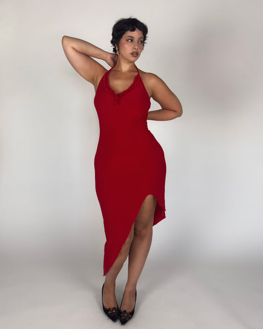 Stretch Asym Dress - size L-XL