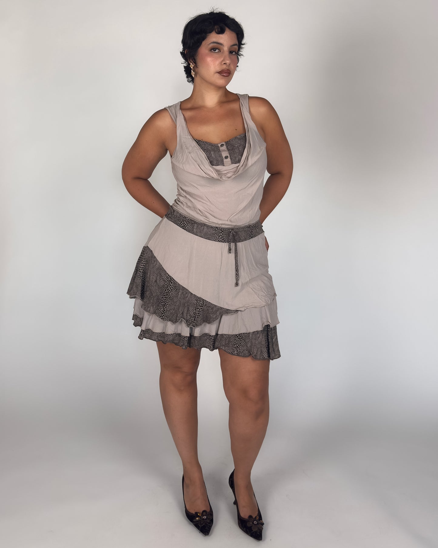 French Layered Dress - size M/L