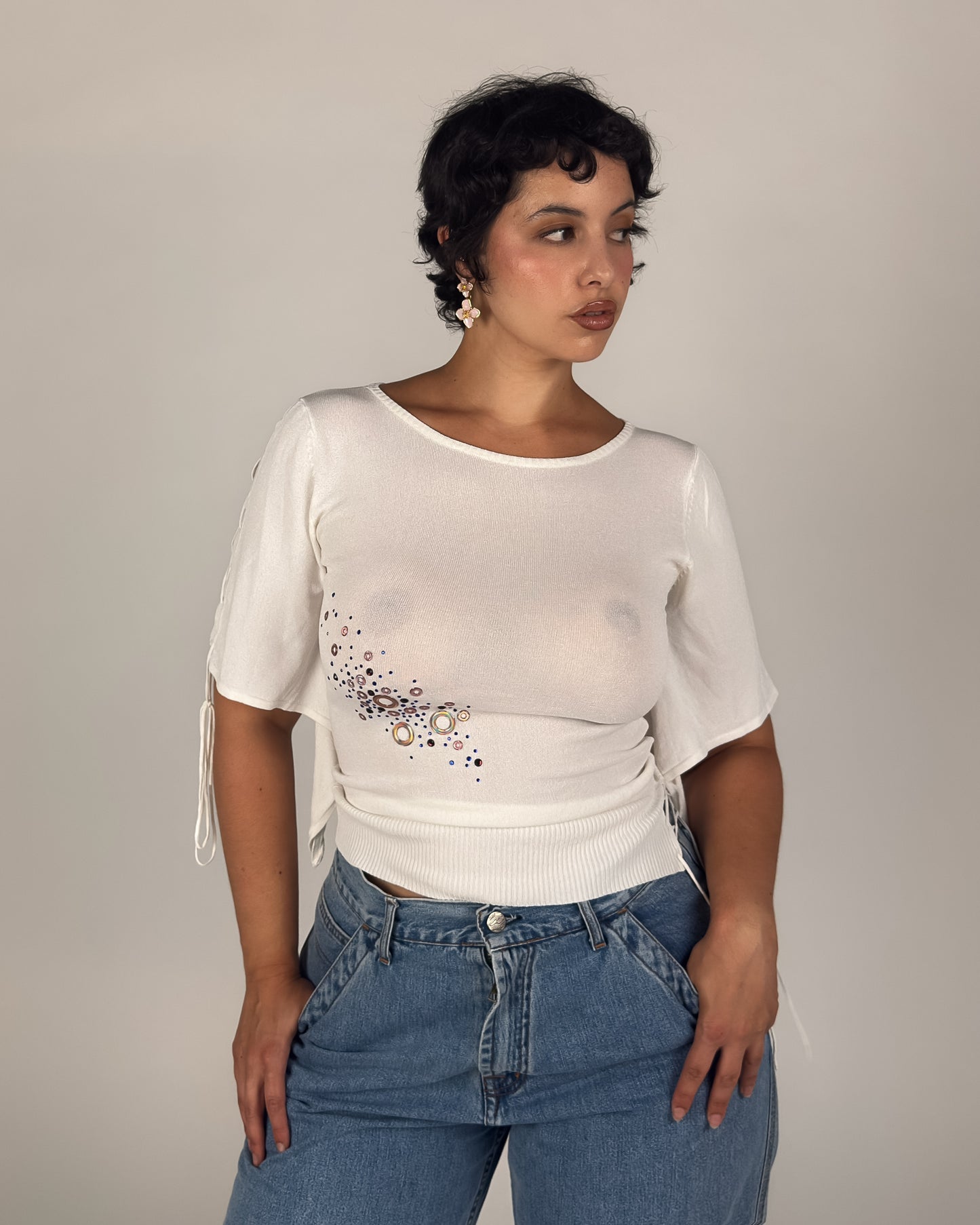 Y2K Stretch Top - M/L
