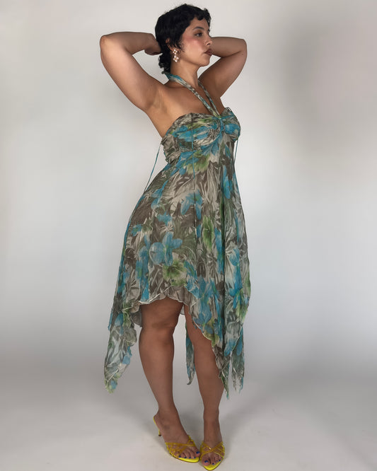 Silk Dress - size M/L