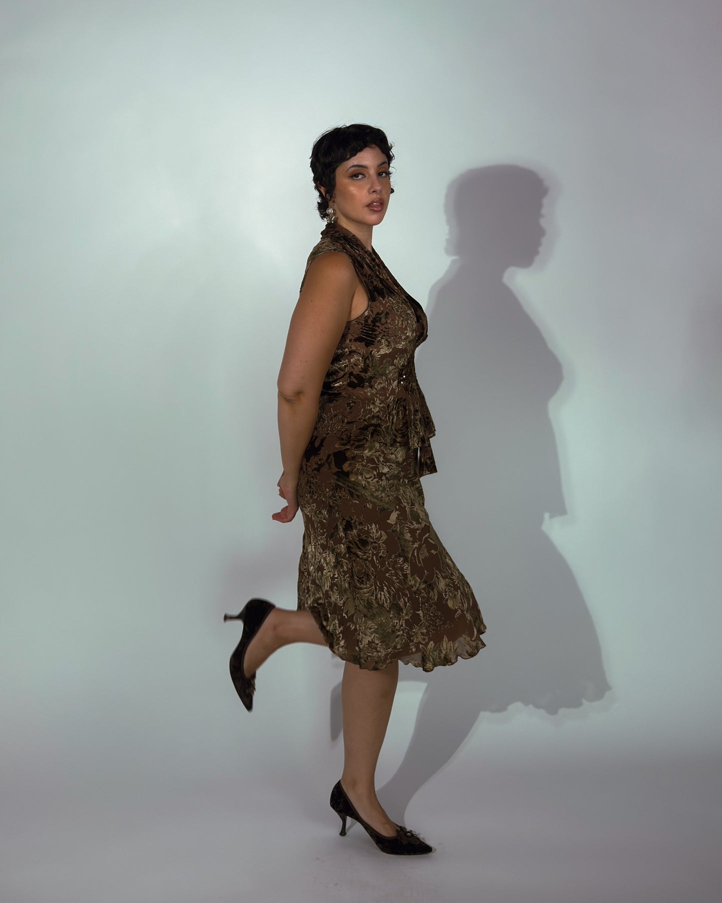 Vintage Renato Nucci Velvet Silk Blend Matching Set