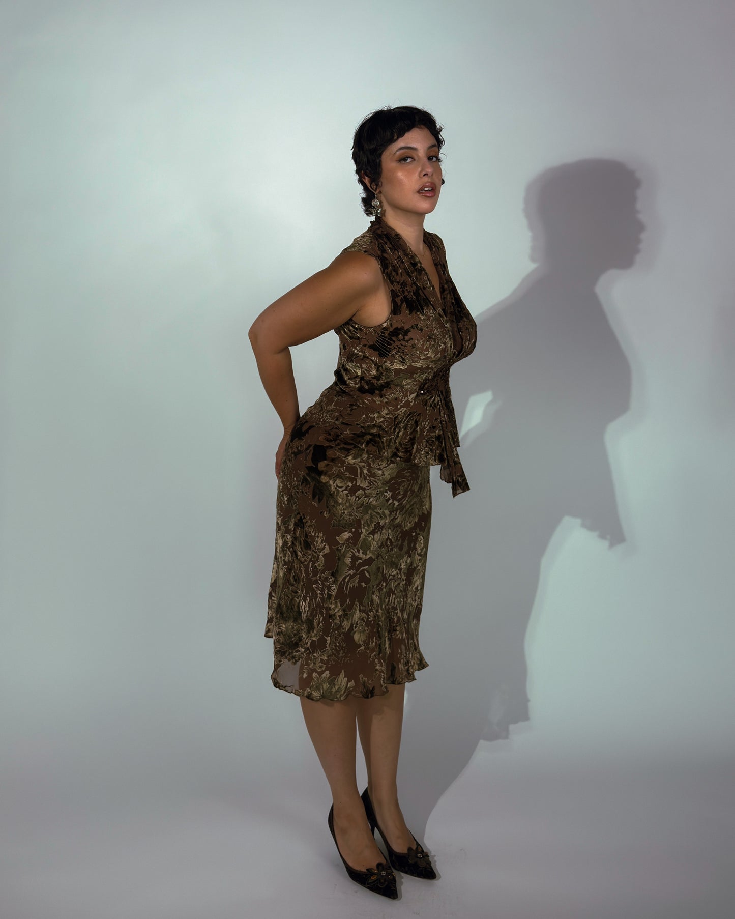 Vintage Renato Nucci Velvet Silk Blend Matching Set