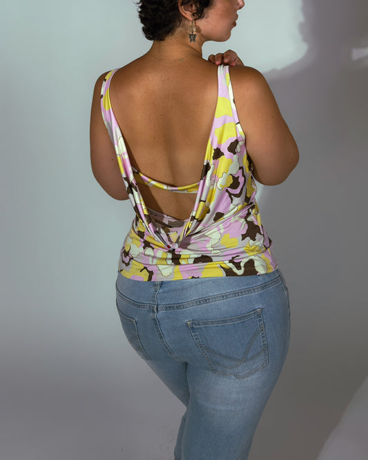 Vintage Morgan Stretch Top - size M-XL