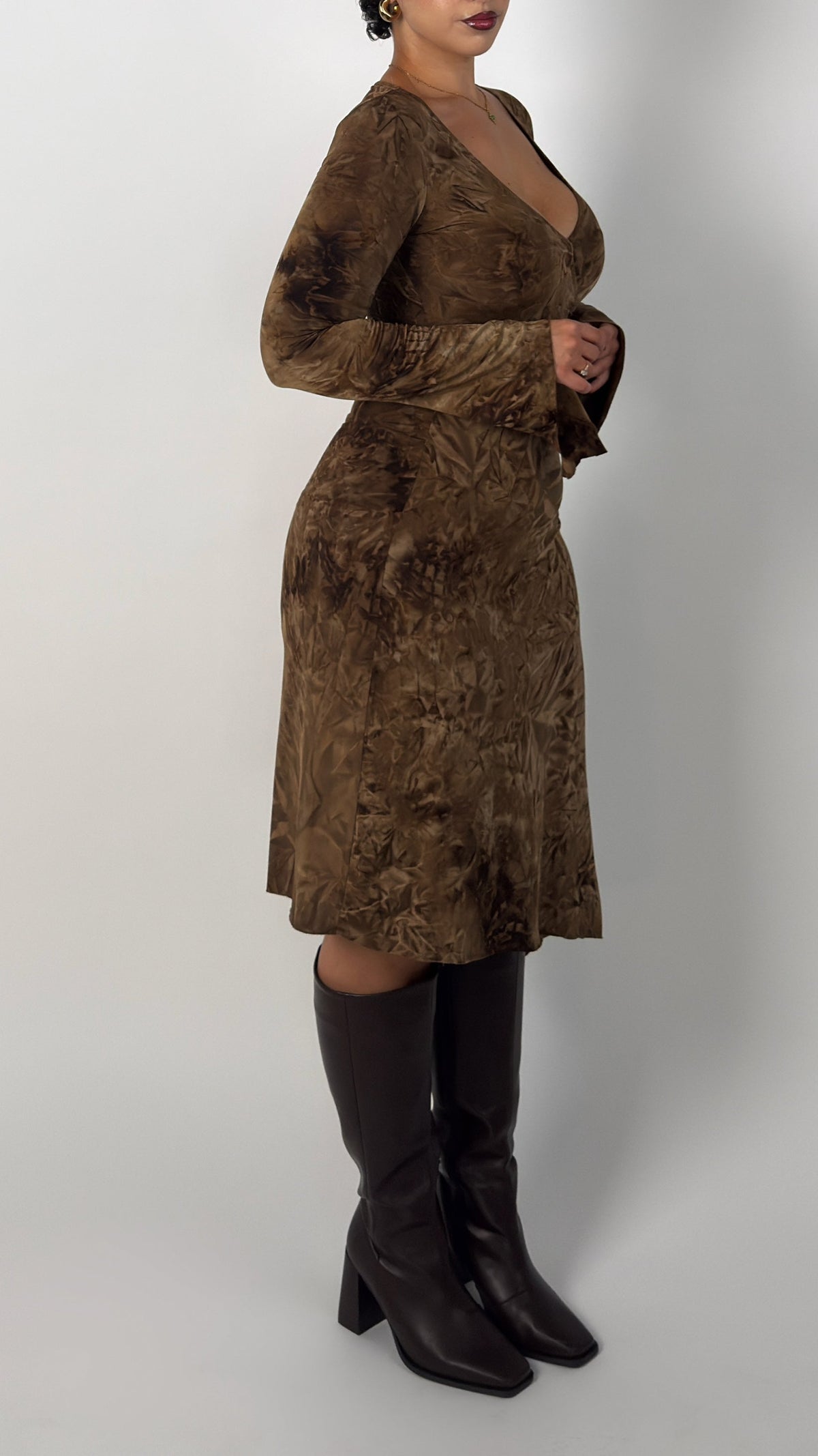Vintage Stretch Asym Dress - M/L