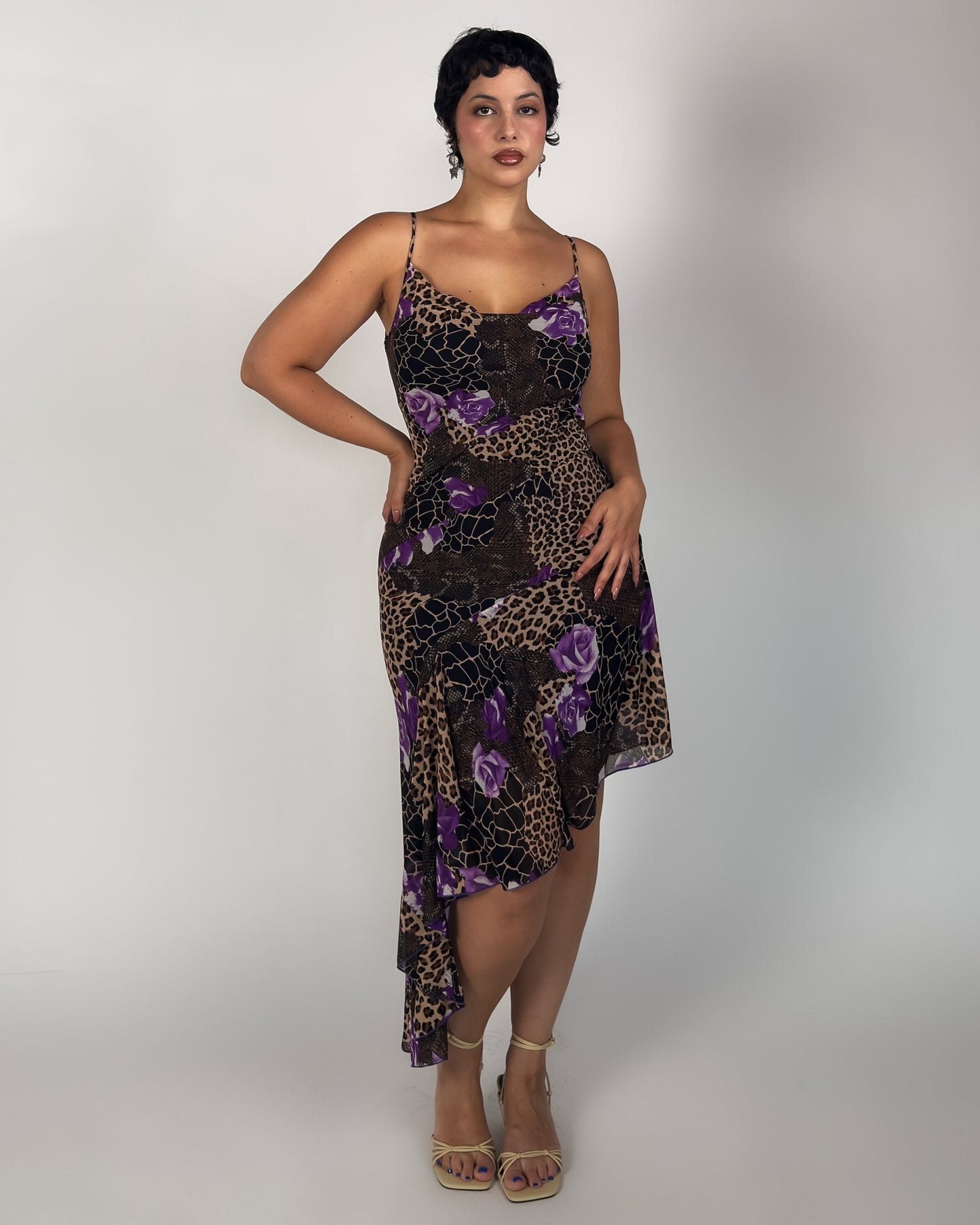 Morgan de Toi Asym Dress - M-XL