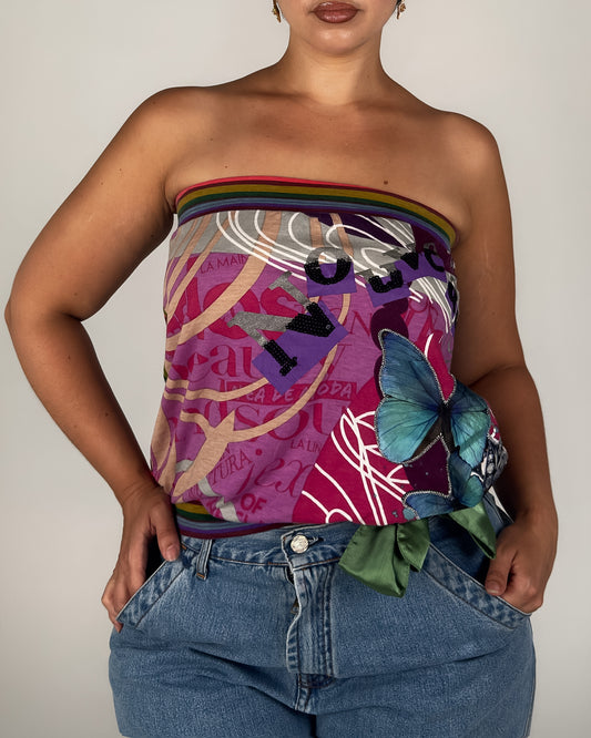 Butterfly Tube Top - S/M