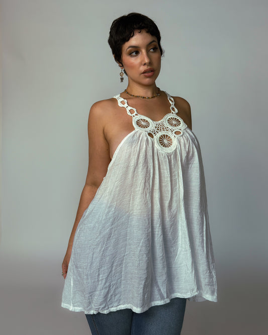 Cotton Babydoll Top - size L-XXL