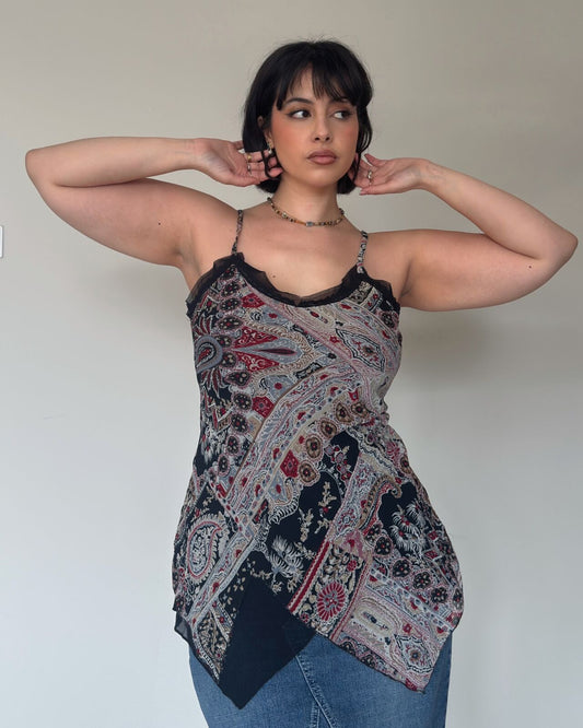 Asymmetric Tunic Top – size M/L