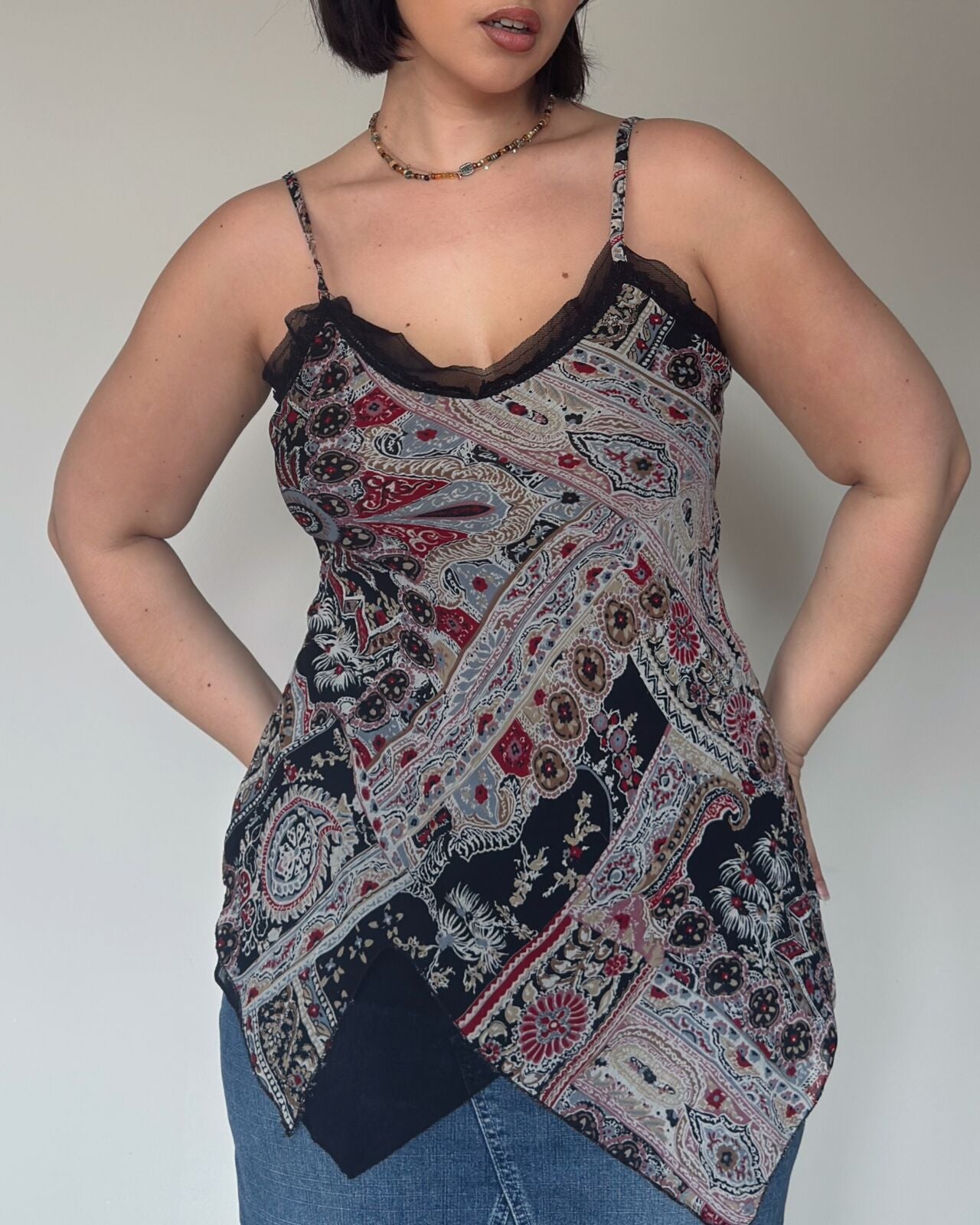 Asymmetric Tunic Top – size M/L