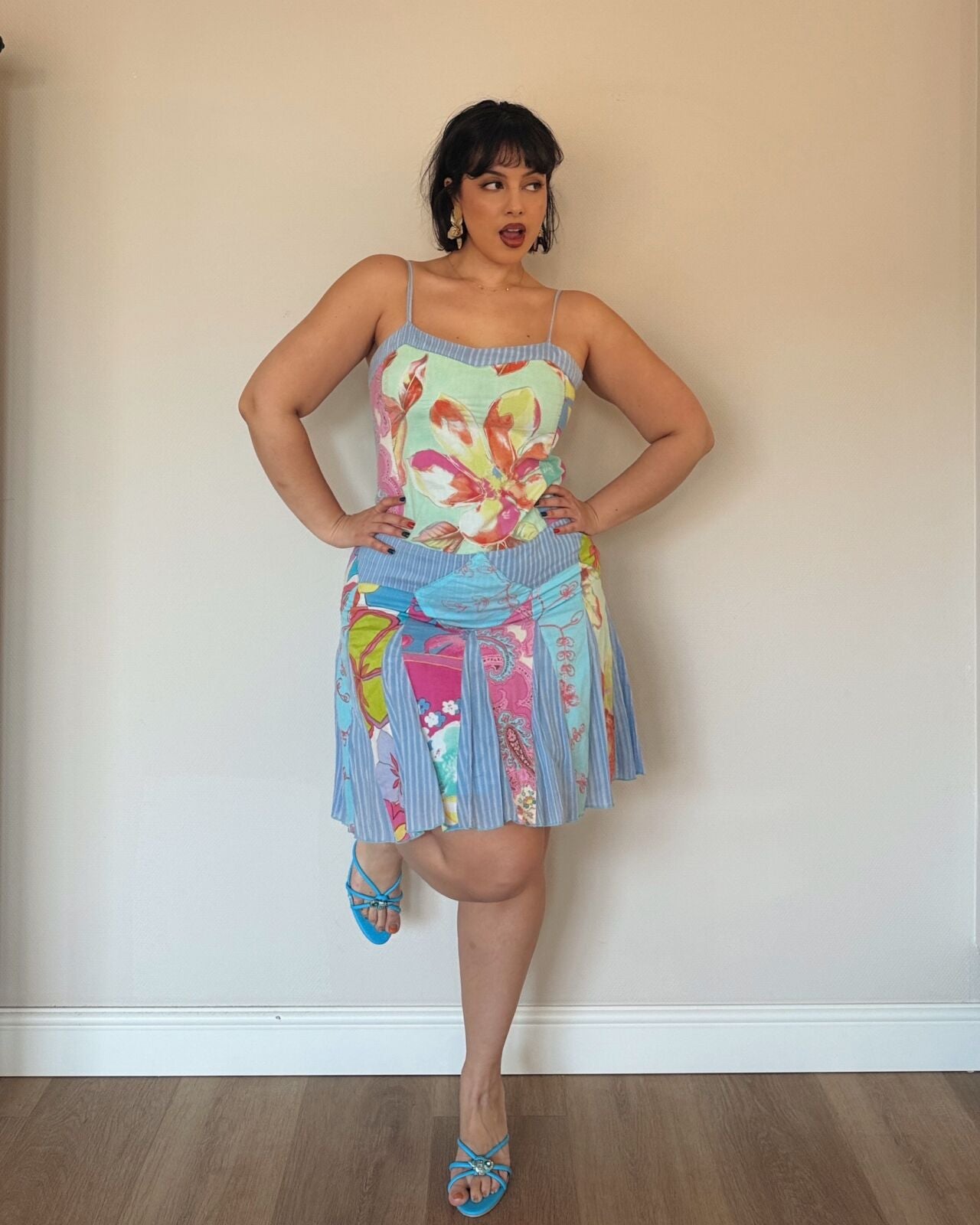 Pastel Midi Dress